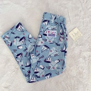 Vintage Dior Junior Sailboat Pants Size 6